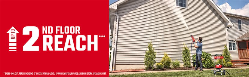 CRAFTSMAN Electric Pressure Washer, Cold Water, 2400-PSI, 1.1-GPM, Corded (CMEPW2400)