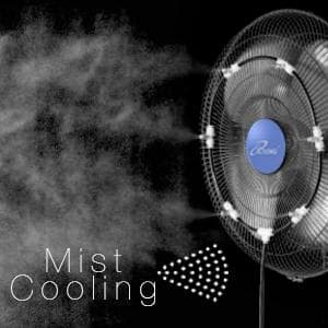 iLiving Wall Mounted Variable 14 Inches Speed Indoor/Outdoor Weatherproof Fan, Industrial grade for Patio, Greenhouse, Garage, Workshop, and Loading Dock, 2473 CFM, Black