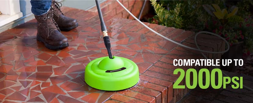 Greenworks 11" Surface Cleaner Universal Pressure Washer Attachment