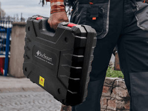 Mini Chainsaw Cordless, 8 inch & 6 inch Electric Chain Saw with 2 Pack Rechargeable Batteries, Battery Powered Handheld Saw for Trees Trimming Wood Cutting, Perfect Gardening Tools for Men Dad Husband