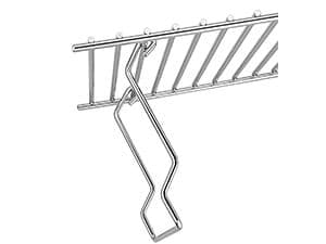 GRISUN Universal Grill Rack for Gas/Wood Pellet/Griddle/Smoker Grill, Warming Rack for Expand Cook Surface, Upper Rack with Foldable Leg Design, Chrome Plated Steel