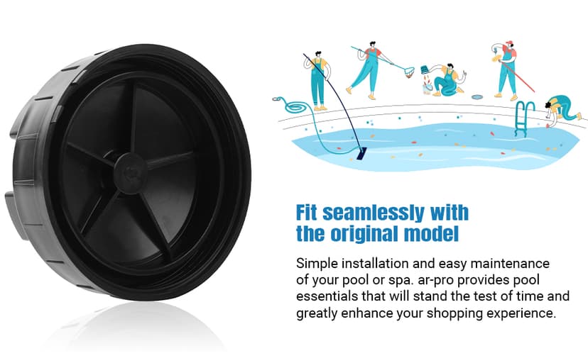 AR-PRO Replacement Chlorinator Lid Cover for CL200, CL220, and CLX200CA - Compatible with Hayward Pool Automatic Chlorinator Parts - Made of Durable ABS Material