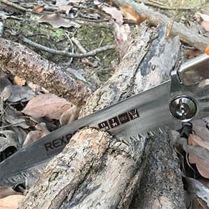 REXBETI Folding Saw, Heavy Duty 11 Inch Extra Long Blade Hand Saw for Wood Camping, Dry Wood Pruning Saw With Hard Teeth, Quality SK-5 Steel