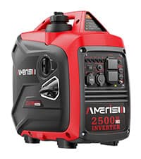 Portable Inverter Generator 2500W Gas Powered, Long Runtime Gas Generator for Home Backup, Emergency, Camping, EPA Compliant 2025 Version