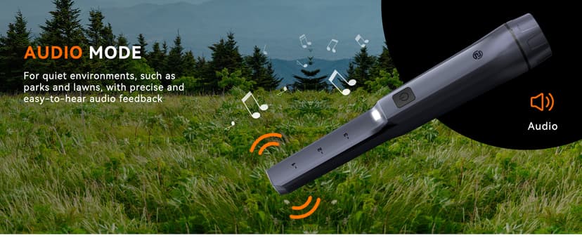 SUNPOW Metal Detector Pinpointer Rechargeable – 800mAh Battery for 15H Use – IP68 Fully Waterproof Handheld Wand – High Sensitivity 360° Detection – Treasure Hunting Tool for Adults & Kids – NXGD02