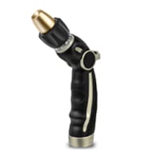 RESTMO Watering Wand Heavy Duty, Metal Garden Hose Wand with 10 Spray Patterns, 15-Inch Long Hose Nozzle Sprayer with Thumb Flow Control, Ideal to Water Hanging Baskets and Shrubs