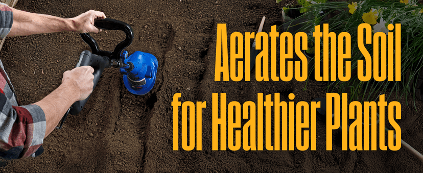 Westinghouse 6-Inch, 2.5 Amp Corded Electric Mini Tiller Cultivator for Gardening, Lightweight, 4 Steel Blades