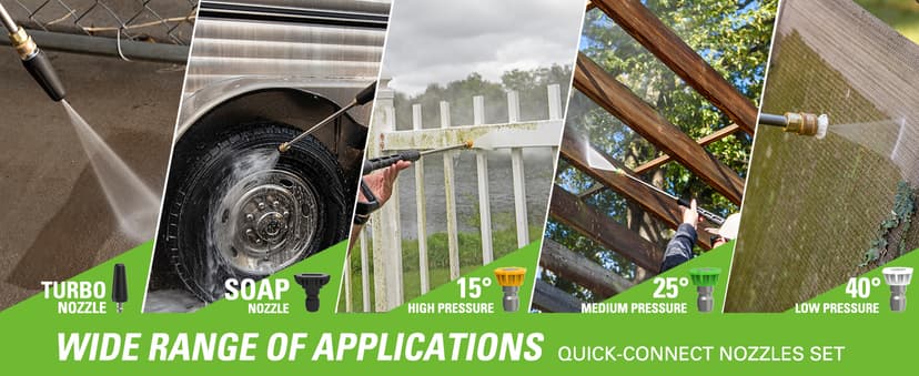 Greenworks Pro Brushless 3000 PSI (CSA Certified) 2.0 GPM Max / 1.1 GPM Electric Pressure Washer (Rugged Steel Frame, 25 FT Hose, 35 FT GFCI Power Cord)