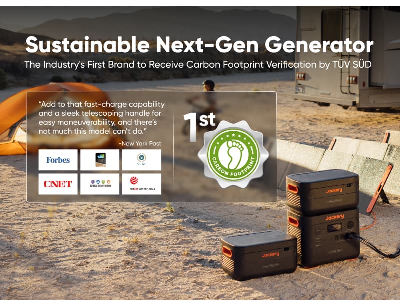 Jackery Solar Generator 4000 Kit, Explorer 2000 Plus and 1X PackPlus E2000 Plus Expandable Battery with 2X200W Solar Panel, 4085 Wh LiFePO4, 3000W Output for Outdoor RV Camping & Home Emergency