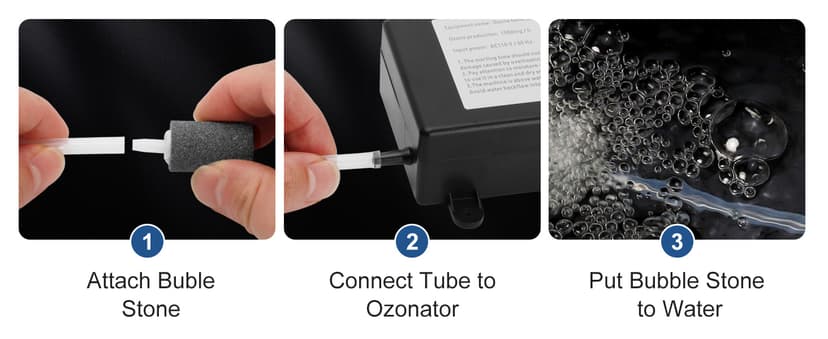 Ozone Generator for Cold Plunge, 1000mg/h Ozone Generator for Water Keep Cold Plunge, Ice Bath, Spa, Hot Tub, Pool Clean and Fresh for a Long Time