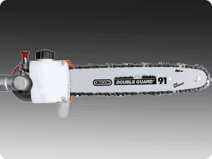 PROYAMA 90-180 Degree 42.7cc Head Adjustable Pole Chainsaw for Tree Trimming with 12 inch OREGON Cutting Bar & OREGON Chain 38-inch Extension for a 15ft Reach Gas Cordless Pole Saw