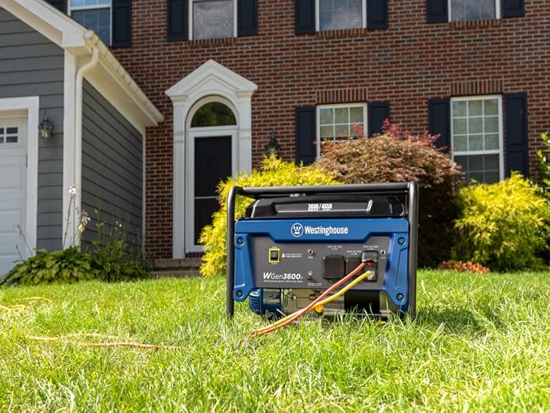 Westinghouse Outdoor Power Equipment 4650 Peak Watt Portable Generator, RV Ready 30A Outlet, Gas Powered