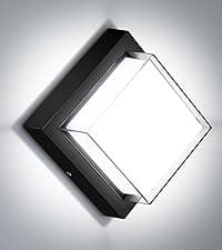 40W LED Outdoor Wall Lights, 5000K Water Resistant Exterior Wall Pack Light, 360 ° Adjustable Head Flood Wall Lighting Self-Developed Security Commercial Wall Mount Fixture for Yard Porch