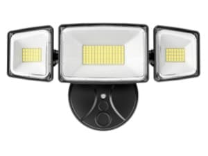 Onforu 55W Smart LED Flood Lights Outdoor, 5500LM, Tunable 2700K-6500K, APP Control, WiFi Alexa Security Lights with Timer & Adjustable 3 Head, IP65 Waterproof for House, Yard, Porch, Garage, Backyard