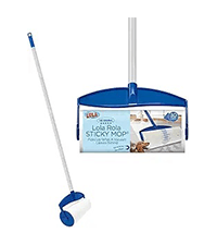 Lola Products “Classic” Toilet Brush, Durable Fiber Stiff Bristles, Bathroom Toilet Bowl Cleaner, Compact Size, Non-Scratch, Long-Lasting - 1 Pack