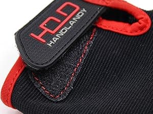 HANDLANDY Work Gloves for Men & Women, Utility Mechanic Working Gloves Touch Screen, Flexible Yard Work Gloves