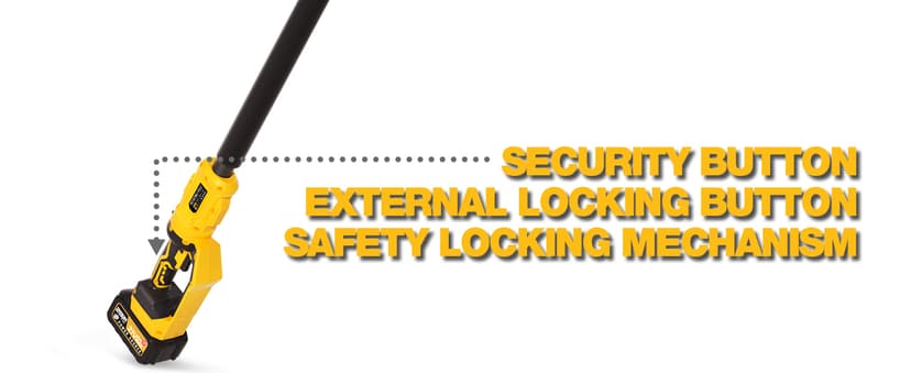 IMOUMLIVE 2-IN-1 Cordless 8 Inch Pole Saw & Chainsaw, 21V 3Ah Battery, 14.7ft Max Reach, 8.3lb Lightweight, Powered Pole Saws for Tree Trimming, Tree Trimmer for Branch Cutting