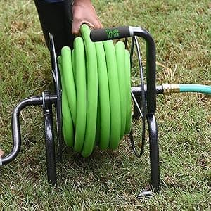 Yard Butler Handy Reel Silver Vein - Compact & Easy-to-Use Garden Hose Reel - Portable Design with Mounting Option - Make Watering Your Plants, Flowers & Lawn Easy