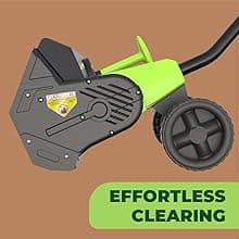 Earthwise SN70016 Electric Corded 12Amp Snow Shovel, 16" Width, 430lbs/Minute