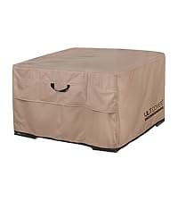 ULTCOVER Waterproof 600D Polyester Square Hot Tub Cover Outdoor SPA Covers 90 x 90 inch