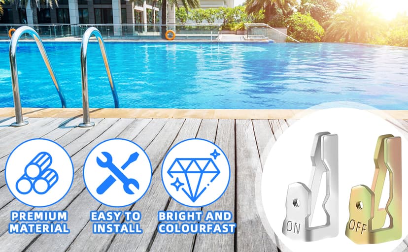 6 PCS Time Switch Replacement Trippers Kit Compatible with Intermatic 156T1978A for T100 Series Clock Dial Trippers Timers Intermatic Timer Parts, Pool Timer On Off Clip Parts