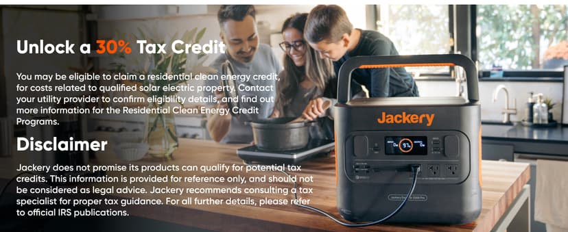 Jackery Solar Generator 3000 PRO 400W, 3024Wh Power Station with 2x200W Solar Panels, Fast Charging in 2.4 Hours, Intelligent BMS, 2xPD 100W Ports for RV Outdoor Camping & Power Outages Black, Orange