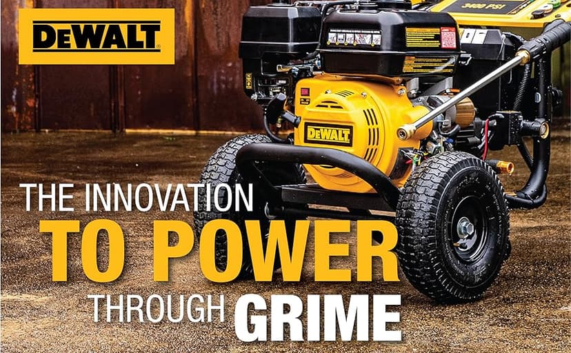 Dewalt 61147S 3300 PSI 2.4 GPM Gas Cold Water Pressure Washer