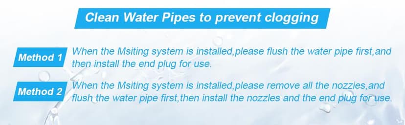 Misters for Outside Patio 63FT(19.2M)+21 Brass Mist Nozzles+a Brass Adapter(3/4") Detachable outdoor misting cooling system for Garden, waterpark, Greenhouse, Backyard, Fan, Umbrella, Deck, Canopy