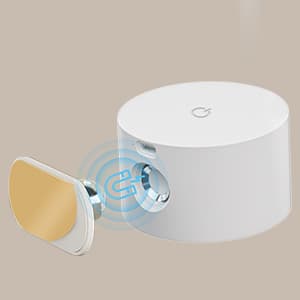 Battery Operated Wall Light, LED Lamp with 360°Adjustable Lighting Indoor Light 3 Color Modes Brightness Levels Touch Control, Mounted for Bedroom Reading Bedside-1Pack White