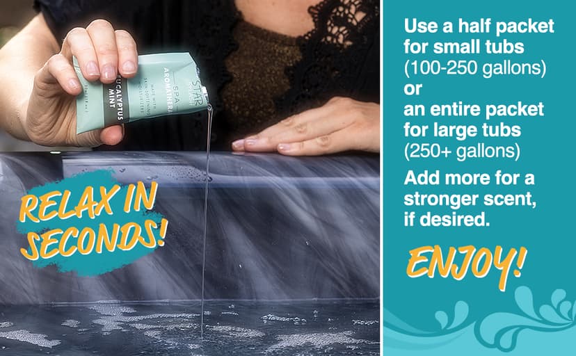 Hot Tub Aromatherapy 24 Pack – Now 2X Stronger - Set of Relaxing Spa Scents Including Lavender, Eucalyptus, Vanilla, Coconut, and More – Paraben-Free, Hot Tub Accessories for Adults