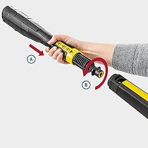 Kärcher Pressure Washer, K5 Premium Smart Control, Max 2500 PSI, Smart Control Gun & 3-in-1 Multi Jet Spray Wand - 1.55 GPM