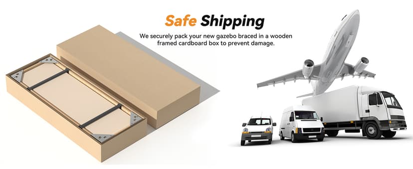 Modern Shade 10'x10' Hardtop Gazebo with Galvanized Steel Roof & 4 LED Lights - Permanent Metal Gazebo Outdoor Pavilion for Backyard, Deck, Garden - All-Weather Patio Cover