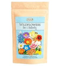 Drought Tolerant Wildflower Seed Mix, Covers 325 Sq Ft, 15 Flower Varieties, Over 67,000 Seeds, Created By Nature