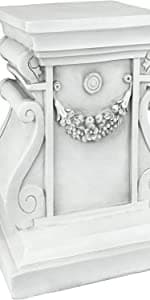 Design Toscano KY47018 Flora Divine Patroness of Gardens Roman Statue, 14 Inches Wide, 14 Inches Deep, 31 Inches High, Antique Stone Finish