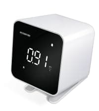 Ecosense EB100 EcoBlu, Home Radon Detector, Capture & Display Results Every 10 Minutes, Short & Long-Term Continuous Monitoring, Easy to Use