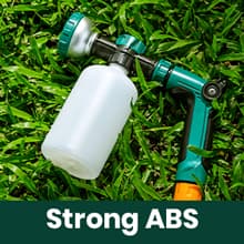 VENETIO 8-Dial Hose End Sprayer for Liquid Fertilizer/Soap | Precision Lawn, Yard & Garden Feeder with 16oz Bottle for Uniform Fertilizing and Watering Plants | Car, Dog Wash Hose Attachment Nozzle