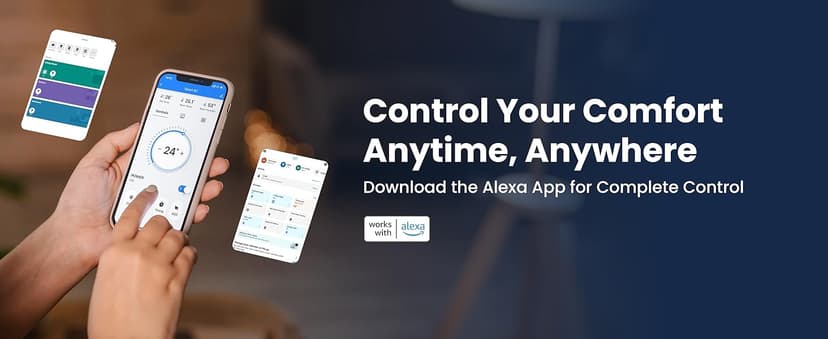 Senville LETO Series Mini Split Air Conditioner Heat Pump, 12000 BTU 110/120V, Inverter, Works with Alexa, SEER2 20.8, 1 Ton, White