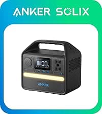 Anker SOLIX C300 Portable Power Station, Outdoor 288Wh LiFePO4 Battery, 300W (600W Surge) Solar Generator, 140W Two-Way Fast Charging, for Camping, Traveling, and Emergencies (Solar Panel Optional)