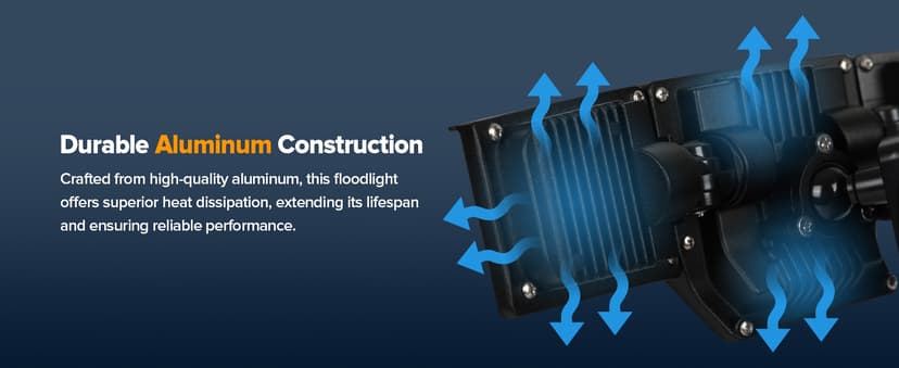 LUTEC 80W 9000LM LED Security Light Motion Sensor Outdoor Lights, 4 Head LED Flood Lights Outdoor 5000K Daylight, IP65 Waterproof, Motion Detected Lights for Outside, House, Garage, Yard (Black)