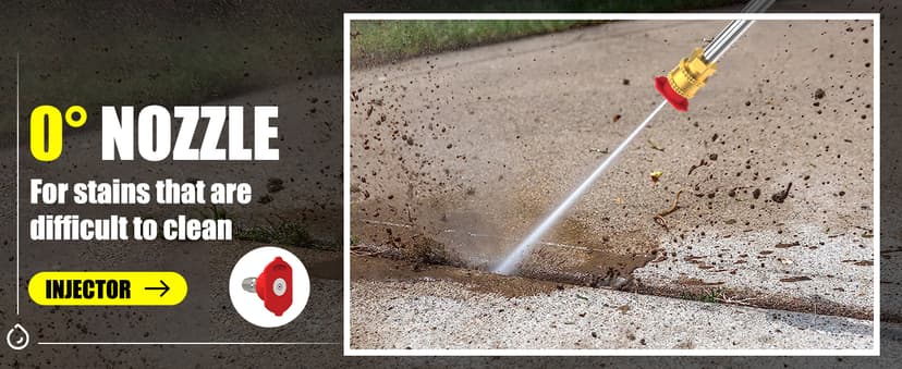 Electric Pressure Washer, 4800PSI Max 3.0 GPM Power Washer with 20FT Hose, 35FT Cord, 4 Nozzles Foam Cannon High Pressure Washer for Car Patio Garden (Black)