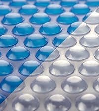 Sun2Solar Blue 18 ft x 36 ft Rectangle Solar Cover | 800 Series | Heat Retaining Blanket for Rectangular Inground & Above Ground Swimming Pools | Use Sun to Heat Pool | Bubble Heating Blankets