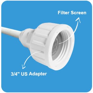 Misters for Outside Patio,Misting System for Cooling Outdoor,50Ft (15M),Water Mist Hose DIY Kit for Porch,Canopy,Deck,Umbrella,Garden,Greenhouse,Yard,Plants,Trampoline Sprinkler Accessories for Kids