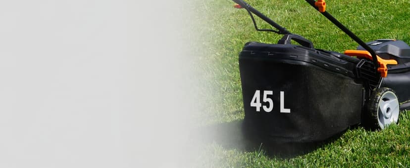 WORX 40V 17" Cordless Lawn Mower for Small Yards, 2-in-1 Electric Mower Cuts Quiet, Compact & Lightweight Push Lawn Mower with 7-Position Height Adjustment – 2 Batteries & Charger Included