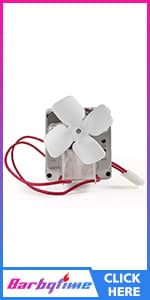 Grill Replacement Parts for Pit Boss Smoker Grills, Induction Fan Replacement for Traeger Wood Pellet Grills, White Nylon Combustion Fan for Sam's Club Wood Pellet Smoker Grill