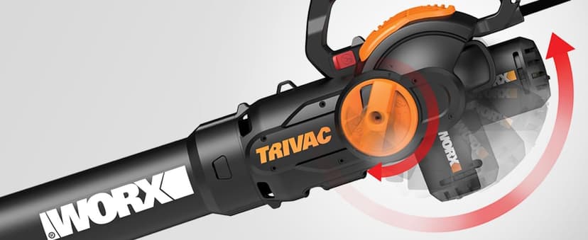 WORX 12 Amp Trivac 3-in-1 Electric Leaf Blower/Mulcher/Yard Vacuum - WG512
