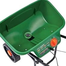 Scotts Turf Builder EdgeGuard DLX Broadcast Spreader for Seed, Fertilizer, Salt, Ice Melt, Holds up to 15,000 sq.ft. Product