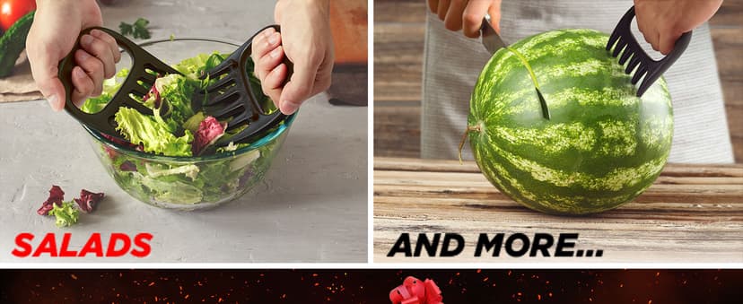 Alpha Grillers Meat Shredder Claws - BBQ Smoker Accessories Pulled Pork Tool - Barbecue Grilling Gifts for Men Him