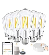 OREiN Matter Smart Light Bulb, BR30 Smart Light Bulbs 650LM 60W, Recessed Color Changing Bulbs RGBTW, Smart Flood Light Bulb Compatible with Alexa, Apple Home, Google Home, SmartThings, 4Pack