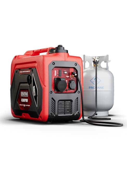 ERAYAK 4500W Portable Inverter Generator for Home Use, Super Quiet Small Generator for Camping Outdoor Emergency Power Backup, Gas Powered Engine, EPA Compliant