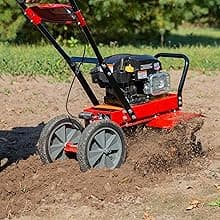 Toro Full Size Front Tine Tiller, 163cc Briggs & Stratton 4-Cycle Engine, Adjustable Tilling Width Up to 21", Variable Wheel Settings, Model Number: 58602